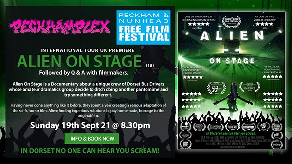 International Tour UK Premiere Alien on Stage followed by Q & A