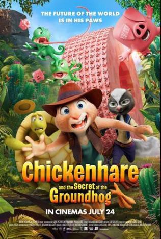 Chickenhare and the Secret of the Groundhog